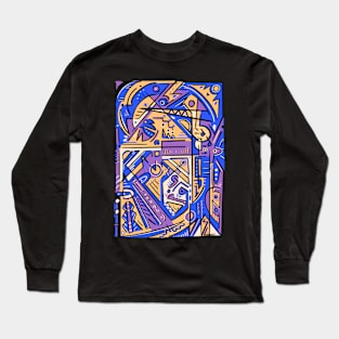 AbstrAct Ratio Long Sleeve T-Shirt